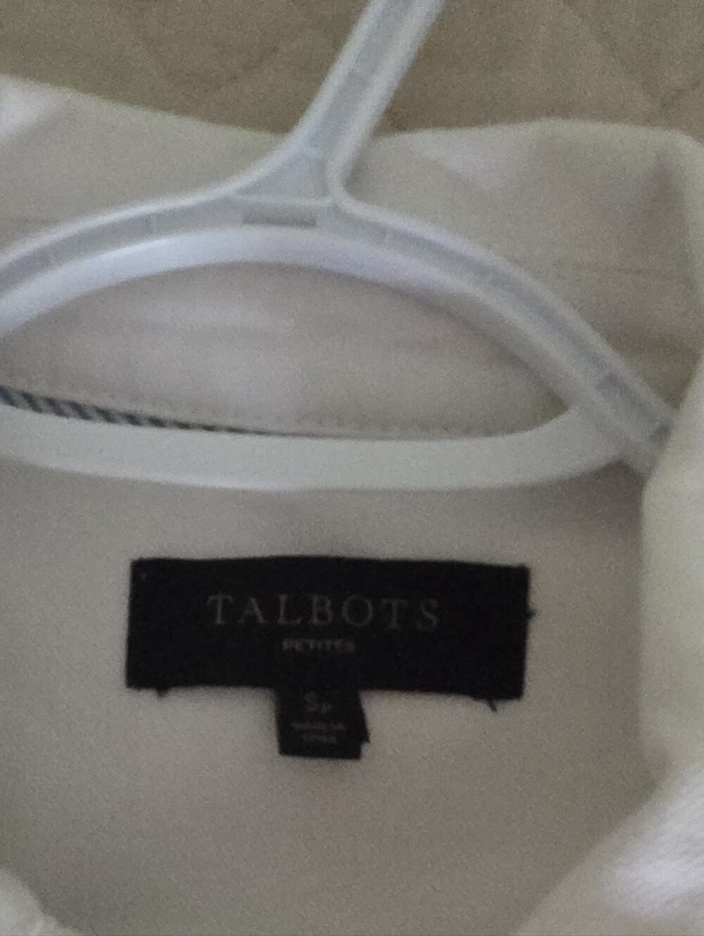 Talbots White Women's Jean Jacket. - Picture 2 of 7